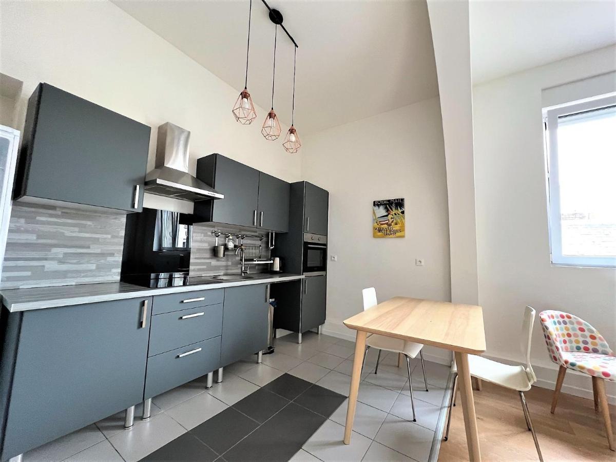 Augustins Appartement T2 Lumineux Proche Cathedrale 兰斯 外观 照片