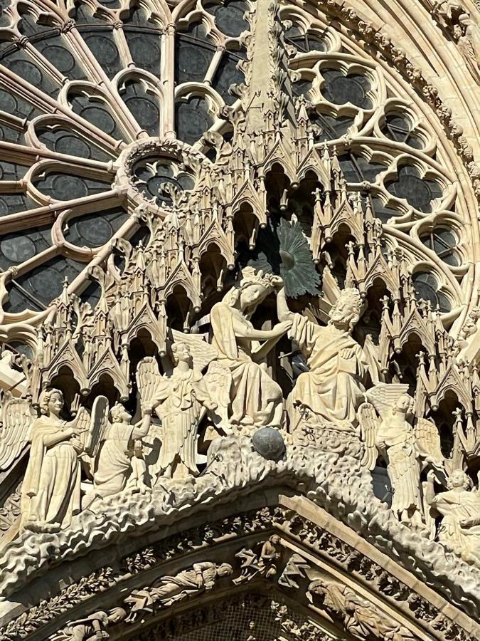 Augustins Appartement T2 Lumineux Proche Cathedrale 兰斯 外观 照片