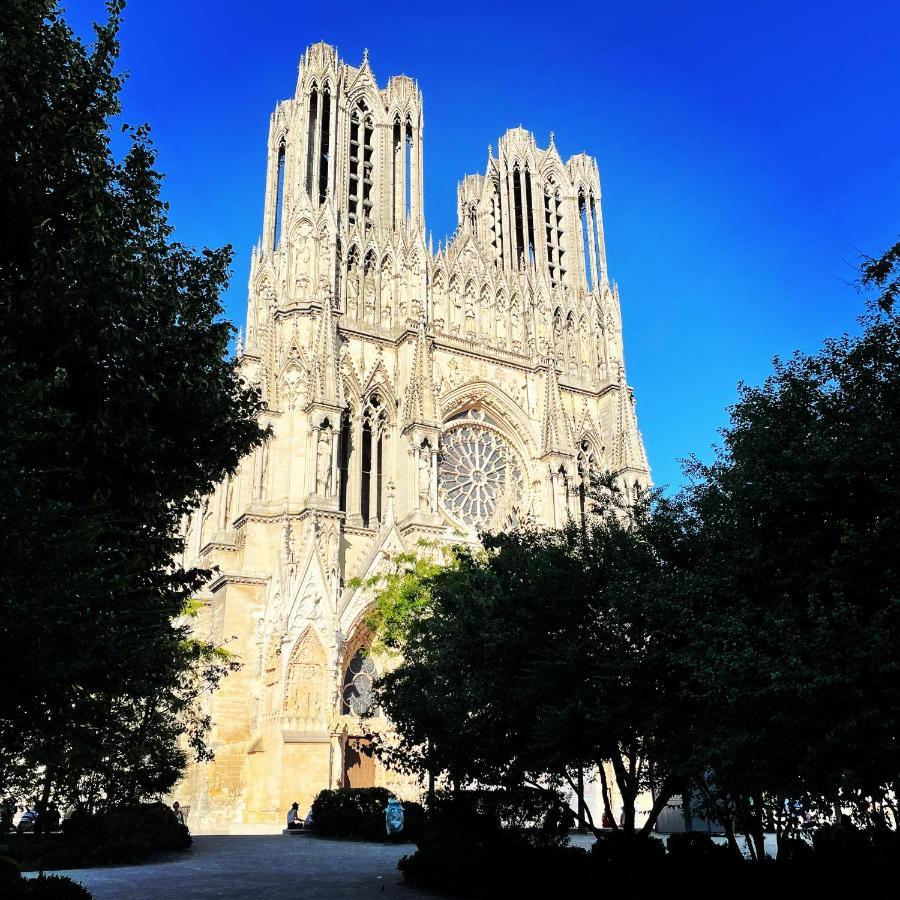 Augustins Appartement T2 Lumineux Proche Cathedrale 兰斯 外观 照片
