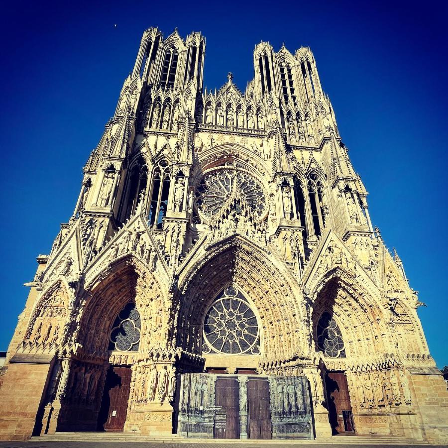 Augustins Appartement T2 Lumineux Proche Cathedrale 兰斯 外观 照片